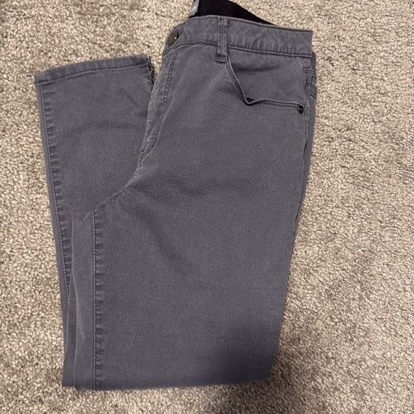 🔥 Wit & Wisdom Ab Solution High Waist Ankle Skinny Pants size 12P color shadow 👖 - Picture 1 of 6